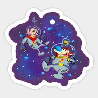 Space Madness Sticker